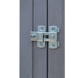 110 grande \ "box all'aperto per gattini con copertura impermeabile di aggiornamento, recinti per pollaio per animali domestici-Grey - Product Image 4