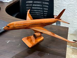 Modèle d'avion artisanal en bois, taille personnalisée/Kit d'avion en bois/Avion civil en bois massif, tous modèles et échelles, en provenance du Vietnam - Product Image 5