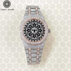 Montre Tonneau de Luxe Charm_Jewells en Acier Inoxydable 38mm, Analogique, Verre Saphir, Lumineuse, Unisexe, Mouvement Quartz Tendance - Product Image 6