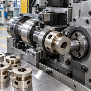 Accouplement de précision en métal pour machines industrielles |   Connecteur à pince fendue avec alésage usiné et conception de fixation sécurisée - Product Image 4