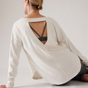 Camiseta de Yoga Holgada sin Mangas para Mujer, Transpirable, Ligera, de Secado Rápido, para Entrenamiento, Fitness, Deporte y Uso Casual - Product Image 5