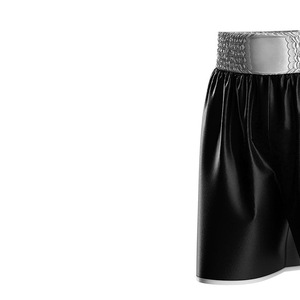 Pantalones Cortos de Boxeo Negros para Hombre, Transpirables, Ligeros, de Secado Rápido, de Poliéster, para Entrenamiento de Artes Marciales, Ajuste Holgado, Talla Adulto, Venta al Por Mayor - Product Image 3