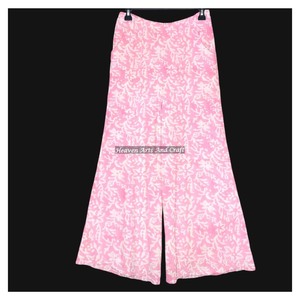 Pantalon Palazzo Boho Imprimé Main Florale Jambe Large Personnalisé Décontracté pour Femmes Confortable Coupe Ample Respirant Options de Grande Taille - Product Image 5