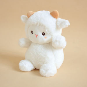 Nuevo Peluche de Cordero Personalizado, Juguete de Peluche Relleno de Algodón PP Suave, Regalo para Niños y Niñas, Venta al Por Mayor, Suministro OEM ODM - Product Image 6