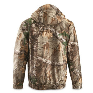 Chaqueta de Caza de Primera Calidad, Chaqueta Softshell, Oferta, Chaqueta de Caza Ligera con Camuflaje de Hojas para Hombre, Precio al por Mayor - Product Image 2