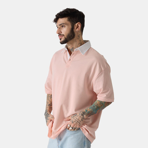 Polo à manches courtes décontracté de haute qualité, meilleur design, vente en gros, logo personnalisé, OEM, prix abordable 2026 - Product Image 3
