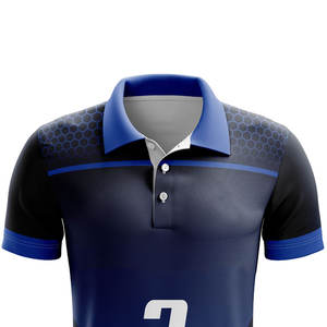 Camisetas Polo para Hombre con Diseño de Cuello Personalizado en Venta, Camisetas Polo para Hombre con Estampado por Sublimación Más Vendidas en Venta - Product Image 4