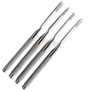 Cinceladores de Hueso de Acero Inoxidable Premium, Osteótomos para Cirugía Oral, Instrumentos de Cirugía de Implantes con Offset, Instrumentos Quirúrgicos Dentales de Alta Precisión - Product Image 3
