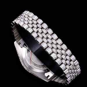 Reloj de pulsera de lujo para hombre con movimiento mecánico y caja de acero inoxidable con diamantes de alta calidad - Product Image 2