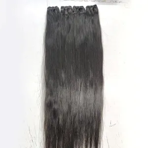Bone Straight Raw Virgin Hair 100% Natural Hair Ponytails 22 24 26 inches 120 grams hair zero shedding free sample