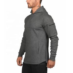 Sudadera Deportiva Ligera con Capucha, Ajustada y Elástica, de Secado Rápido, para Gimnasio, Entrenamiento y Deportes para Hombre - Product Image 2