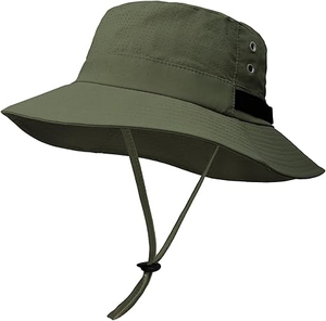 Chapeau Bob Respirant en Maille Anti-UV pour Hommes et Femmes, Idéal pour le Cyclisme, la Pêche et la Randonnée en Extérieur, avec Sangle Mentonnière Réglable et Motif Dessin Animé - Product Image 3