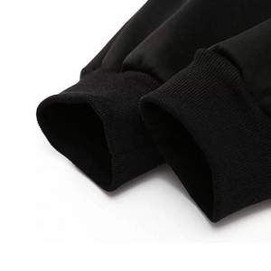 Top Quality Wholesale Breathable Casual 2-Piece Winter Tracksuit Set Thick <b>Thermal</b> Fleece Plush Hoodie and Joggers Outfits - Product Image 4
