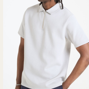 Camiseta Polo para Hombre de Alta Gama, Resistente a las Arrugas, Transpirable, de Color Sólido, Personalizable, de Manga Corta, Suministro de Fábrica - Product Image 6