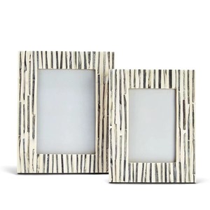 High Demand Customizable Handmade Eco-Friendly Resin Bone Inlay Wedding Photo <b>Frame</b> Vertical Wall <b>Mount</b> Unique Home Decor Use - Product Image 3