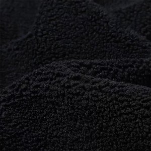 Sudadera con capucha de forro polar Sherpa para hombre, con cremallera corta, talla grande, estilo urbano, para esquí y snowboard, abrigo de forro polar - Product Image 4