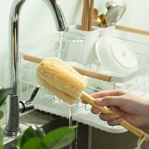 Brosse de nettoyage écologique en luffa, brosse de cuisine naturelle, brosse à vaisselle biodégradable de VIETEARTH - Product Image 4