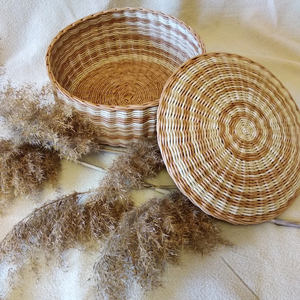 Efficient Elegant Handmade Rattan <b>Basket</b> For <b>Bread</b> Fruit And Vegetables Storage Natural Eco Friendly Rattan <b>Baskets</b> For Kitchens - Product Image 1