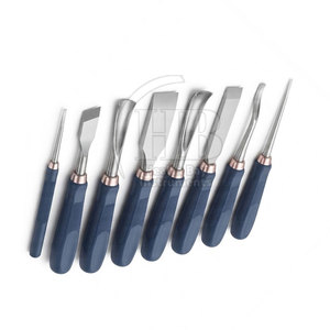 Ensemble de ciseaux à os chirurgicaux manuels en acier inoxydable, instruments orthopédiques, outils de précision pour la coupe et le façonnage des os, opération médicale - Product Image 2