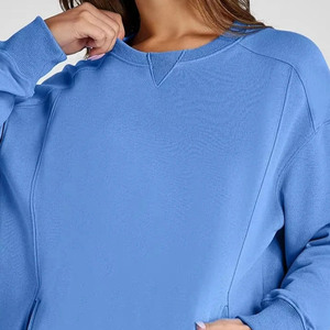 Sudadera de Invierno Unisex de Alta Calidad, Cuello Redondo, Corte Regular, Forro Polar de Poliéster/Algodón, Ecológica, Transpirable, de Secado Rápido - Product Image 5