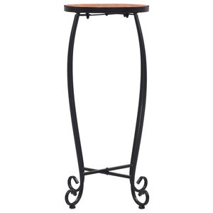 Tavoli a mosaico in ceramica Terracotta 3 pezzi per l'arredamento del giardino - Product Image 5