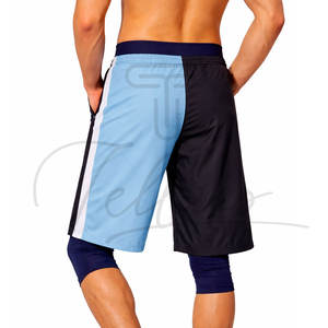 Nuevos Pantalones Cortos Deportivos Awrah de Color Sólido con Marca Personalizada a Bajo Precio, Pantalones Cortos Awrah Transpirables para Hombre, Nuevo Estilo - Product Image 4