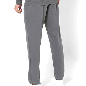 Ensemble de survêtements décontractés pour hommes, 100 % coton, respirants, écologiques, avec logo personnalisé, style streetwear automne, design 2-en-1, haute qualité - Product Image 5