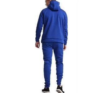 ชุดวอร์มมีฮู้ดสีกรมท่าแบบ unisex เสื้อซิปเต็มตัว สีพื้น สไตล์ลำลอง สปอร์ต มีกระเป๋าข้าง ระบายอากาศ แห้งเร็ว เหมาะสำหรับใส่ในฤดูหนาว ทรงหลวม - Product Image 4