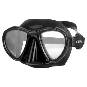 Máscara de Buceo Profesional de Bajo Volumen con Dos Lentes, Gafas de Snorkel de Silicona Líquida OEM con Hebilla de Ajuste Rápido para Buceo Libre - Product Image 1