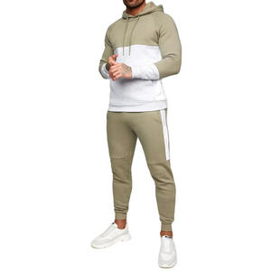 Men's <b>Black</b> Tracksuit Set Full Sleeve Zipper Sweatshirt With <b>Pants</b> Casual Autumn Wear Solid Color Breathable Regular Fit - Product Image 4