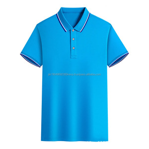 Camisetas Polo Personalizadas con Logotipo Bordado, Diseño de Ropa de Trabajo de Manga Corta para Verano, Publicidad Cultural - Product Image 3
