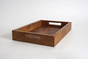 Bandeja de Servir de Madera de Diseño Minimalista Premium para Mesa de Comedor, Bandeja Decorativa para Aperitivos, Bandejas Decorativas para Restaurante - Product Image 5