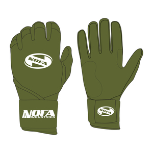 Gants de frappe de baseball personnalisés en cuir souple avec paume rembourrée, fermeture à boucle, ambidextres, pour hommes, femmes et adultes - Product Image 2