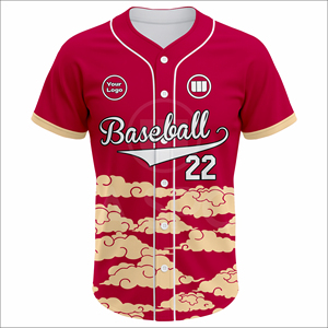 Uniforme de Béisbol Personalizado al por Mayor Wida Sports 2026, Jersey Sublimado, Ropa Deportiva Transpirable de Secado Rápido, Suministro del Fabricante OEM - Product Image 2