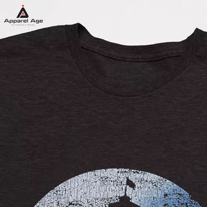 T-shirts pour hommes à logo imprimé sur le devant, dernière mode, nouveau design, décontractés, 100% coton, respirants, écologiques, fabriqués au Pakistan - Product Image 2