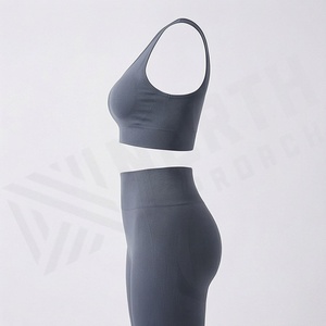 Ensemble de yoga pour femme, imprimé par sublimation, sexy, séchage rapide, vêtements de fitness, vêtements de sport, tenue de gym, équipement d'exercice - Product Image 3