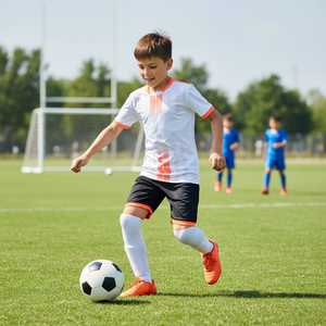 Conjunto de Fútbol Personalizado al por Mayor para Niños con Nombre, Número y Logotipo del Equipo, Camisetas de Fútbol Personalizadas, Pantalones Cortos, Jersey de Fútbol - Product Image 1