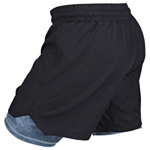 Best Selling High Street Solid MMA <b>Shorts</b> 100% Cotton Waterproof Breathable Elastic Waist Customized Professional Fight Wear - Product Image 5