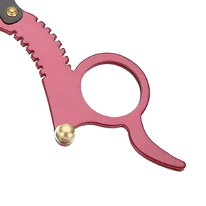 Custom Logo Pink <b>Single</b>-Finger High Quality Face Body Hair Trimming <b>Razor</b> Easy Salon Stainless Steel <b>Blade</b> Finger Ring <b>Razor</b> - Product Image 4