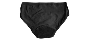 Bragas menstruales Hipster para adultos de alta calidad, reutilizables, de LICRA de tiro alto, elegante, liso, teñido, cintura de punto sólido para mujeres - Product Image 5