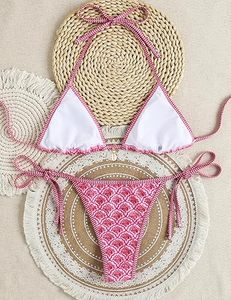 Bikini très demandé en tissu nylon spandex, robe de plage. - Product Image 5