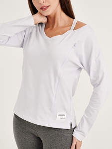 Camiseta de Lactancia Bmama con Acceso Lateral, Manga Larga, para Embarazo y Posparto, Venta al Por Mayor - Product Image 6