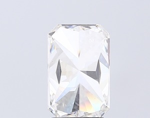 Diamant radiant 3,01 carats, couleur F, clarté VS1, pierre créée en laboratoire, polissage excellent, pour une élégante bague de fiançailles solitaire. - Product Image 1