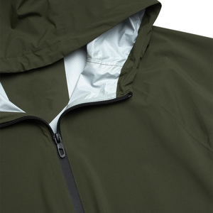 Lightweight <b>hooded</b> windbreaker <b>jacket</b> <b>soft</b> breathable <b>shell</b> for outdoor fitness travel training and everyday comfort - Product Image 4