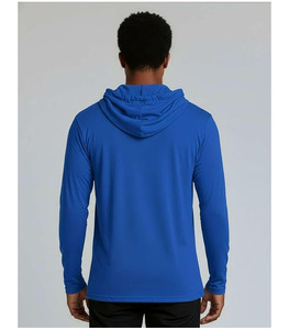 Sweat à capuche en polaire décontracté pour homme, 380g, tissu respirant à séchage rapide, design élégant, poche, coupe classique, personnalisable, durable - Product Image 5
