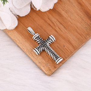 New Arrival 925 Sterling Silver <b>Black</b> Cz <b>Pendant</b> Design Custom Jewelry Manufacturer Cross <b>Pendant</b> Jewelry Religious <b>Pendant</b> - Product Image 3