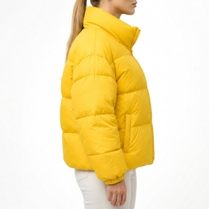 Women Puffer <b>Jacket</b> High Performance Outdoor Wear Women Puffer <b>Jacket</b> Designed With Lightweight Insulation Warm Lining - Product Image 3