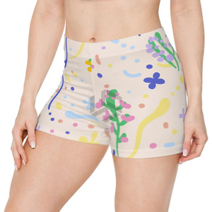 Shorts de Yoga de Cintura Alta para Mujer con Efecto Levanta Glúteos y Realce de Cadera, Ropa Deportiva Transpirable de Primera Calidad para Gimnasio y Entrenamiento - Product Image 1