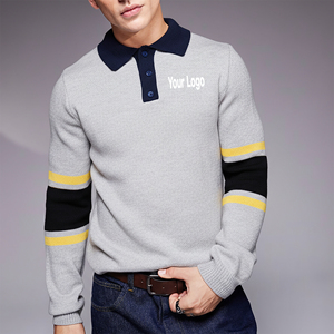 Camiseta de Hombre de 3 Botones, Sólida, Transpirable, 100% Algodón, Tejido de Punto, Corte Holgado, con Logotipo Personalizado Impreso por Transferencia de Calor - Product Image 1