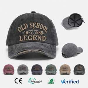 Gorra de Béisbol de 6 Paneles con Logotipo Personalizado, Ajustable, de Algodón Lavado, Unisex, de Color Sólido, Informal, para Adultos - Product Image 4